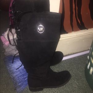 Kids knee boots